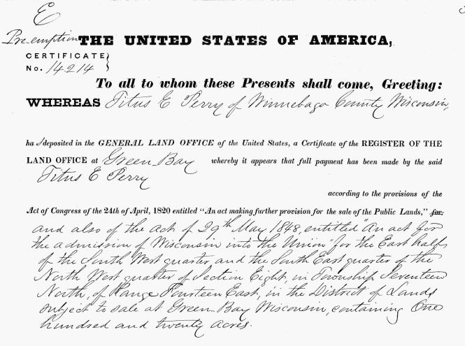 General Land Office Recortd